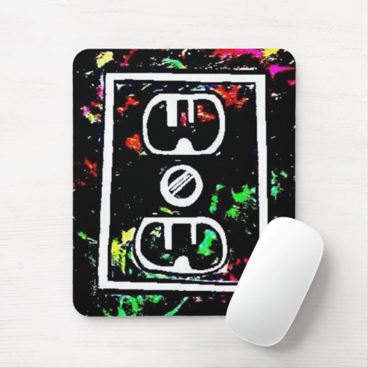 Schwarzes Licht/Neonspritzen "Ausgang" durch Levi Mousepad (Mit Mouse)