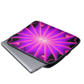 Schwarzes Licht Spaß... Laptopschutzhülle (Vorne Knopf)