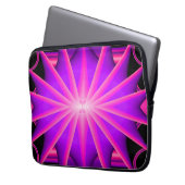 Schwarzes Licht Spaß... Laptopschutzhülle (Vorderseite Links)