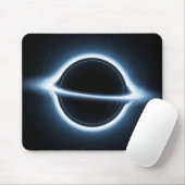 Schwarzes Loch Akkretionsscheibe Kosmische Mauspad (Mit Mouse)