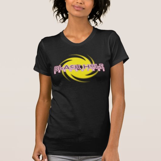 Schwarzes Loch-Aufnahme-"Neon" T-Shirt (Vorderseite)