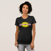 Schwarzes Loch-Aufnahme-"Neon" T-Shirt (Vorne ganz)