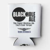 Schwarzes-Loch-Bierdeckel Dosenkühler (Vorderseite)