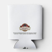 Schwarzes-Loch-Bierdeckel Dosenkühler (Rückseite)