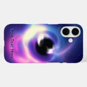 Schwarzes Loch Case-Mate iPhone Hülle (Rückseite (Horizontal))