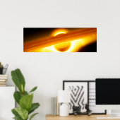 Schwarzes Loch - Das ultimative kosmische Phänomen Poster (Heimbüro)