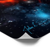 Schwarzes Loch Fütternd (20 x 16) Poster (Ecke)