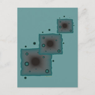 Schwarzes Loch in der Science Fiction der großen M Postkarte