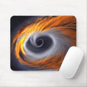 Schwarzes Loch in Space Mousepad (Mit Mouse)