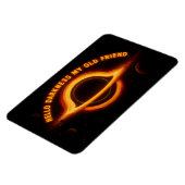 Schwarzes Loch Interstellare Konversation Magnet (Linke Seite)