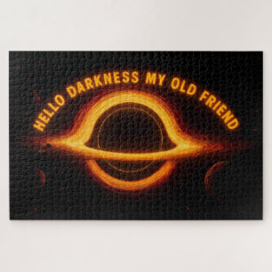 Schwarzes Loch Interstellare Konversation Puzzle