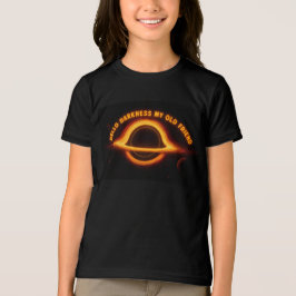 Schwarzes Loch Interstellare Konversation Tri-Blend Shirt