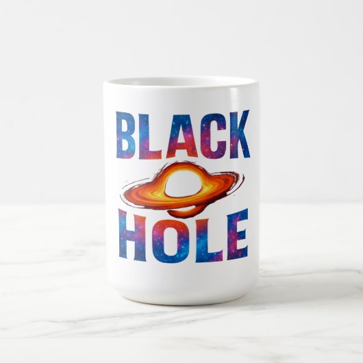 Schwarzes Loch Kaffeetasse (Mittel)