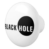 Schwarzes Loch Keramikknauf (Rechts)
