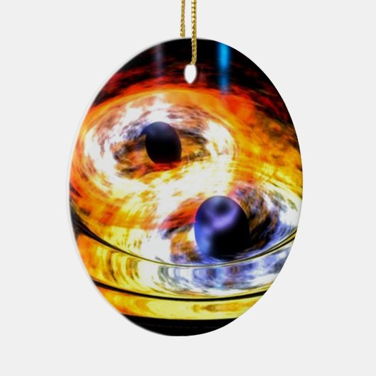 schwarzes Loch Keramikornament (Rechts)