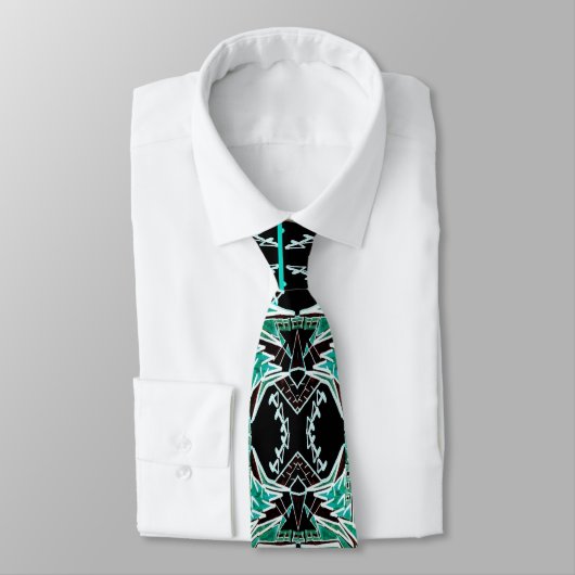 "SCHWARZES LOCH " KRAWATTE (Gebunden)