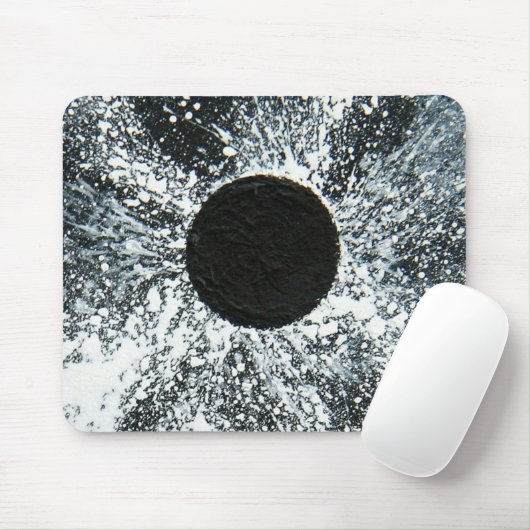 Schwarzes Loch Mousepad (Mit Mouse)
