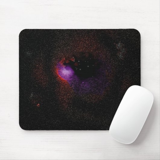 Schwarzes Loch Mousepad (Mit Mouse)
