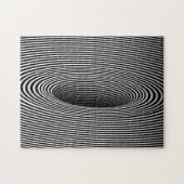 Schwarzes Loch | optische Illusion Puzzle (Horizontal)