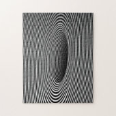 Schwarzes Loch | optische Illusion Puzzle (Vertikal)