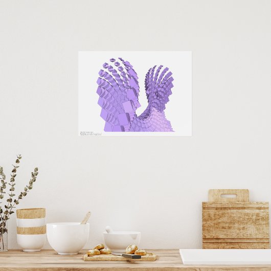 Schwarzes Loch - Programmausdrücke Poster (Küche)