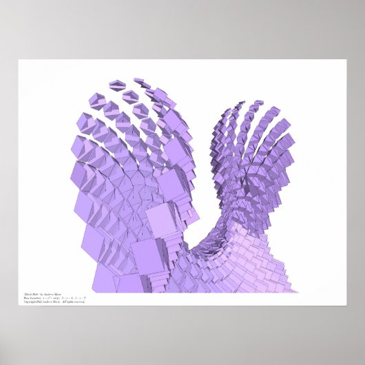 Schwarzes Loch - Programmausdrücke Poster (Vorne)