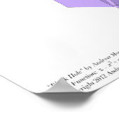 Schwarzes Loch - Programmausdrücke Poster (Ecke)