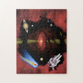 Schwarzes Loch Puzzle (Vertikal)