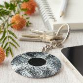 Schwarzes Loch Schlüsselanhänger (Seite)