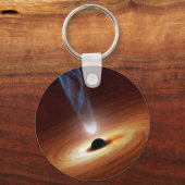 Schwarzes Loch Schlüsselanhänger (Vorderseite)