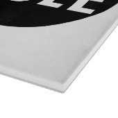 Schwarzes Loch Schneidebrett (Ecke)