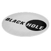 Schwarzes Loch Schneidebrett (Ecke)