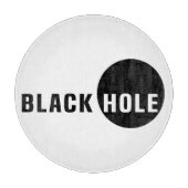 Schwarzes Loch Schneidebrett (Vorderseite)