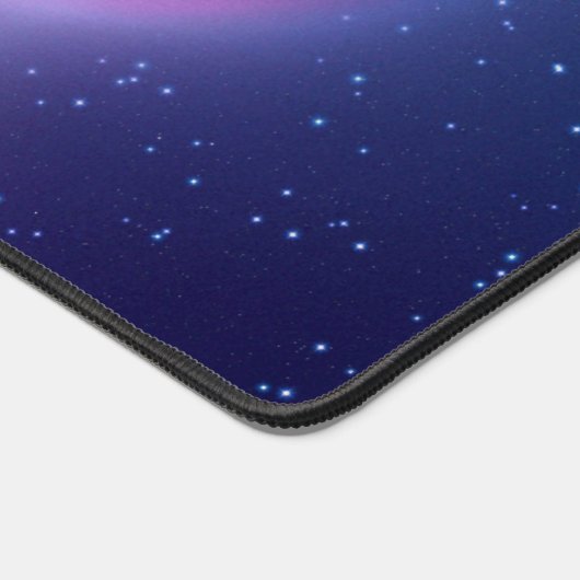 Schwarzes Loch Schreibtischunterlage (Ecke)