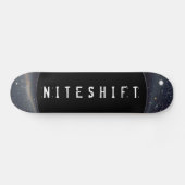 "Schwarzes Loch-" Skateboard durch Niteshift (Horizontal)