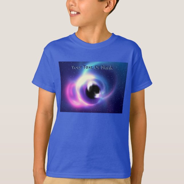 Schwarzes Loch T-Shirt (Vorderseite)