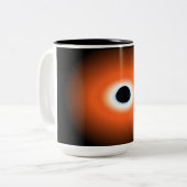 Schwarzes Loch Tasse (Vorderseite Links)