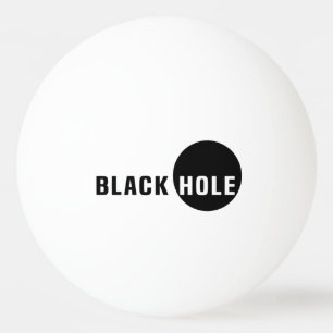 Schwarzes Loch Tischtennisball