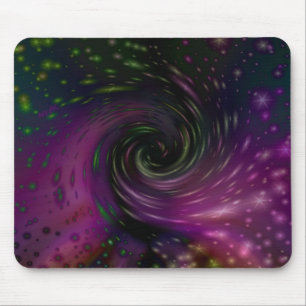 Schwarzes Loch-Turbulenz mousepad