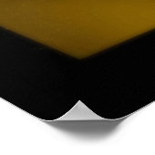 Schwarzes Loch und Singularität Poster (Ecke)