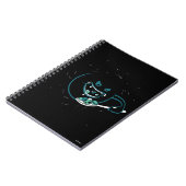 Schwarzes Loch verschlingt Notizblock (Linke Seite)