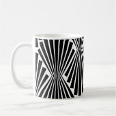 Schwarzes lockert Vintages Kaffeetasse (Links)