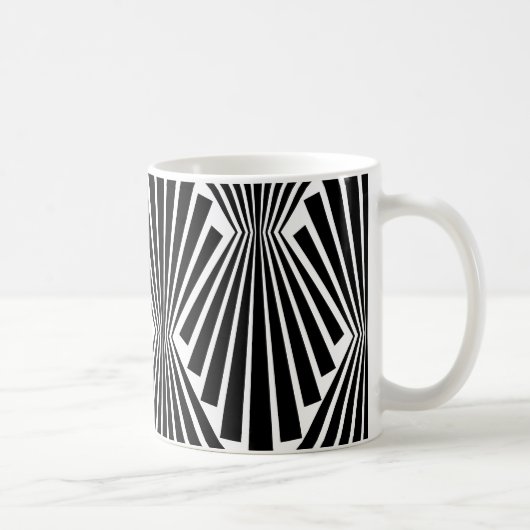 Schwarzes lockert Vintages Kaffeetasse (Rechts)