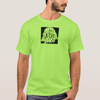 schwarzes Logo des Heuschobers T-Shirt