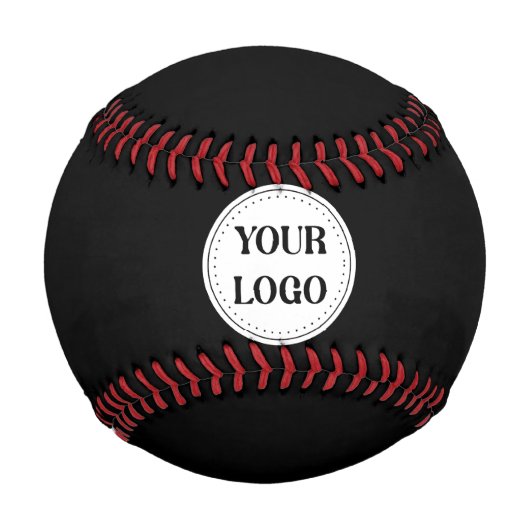 Schwarzes Logo | Unternehmen Baseball (Vorderseite)