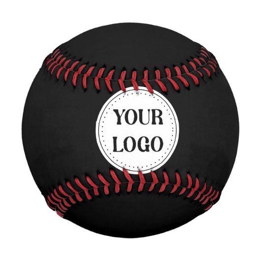 Schwarzes Logo | Unternehmen Baseball (Vorderseite)