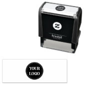 Schwarzes Logo | Unternehmen Permastempel (Beispiel)