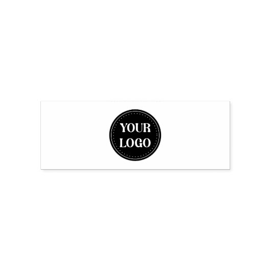 Schwarzes Logo | Unternehmen Permastempel (Design)