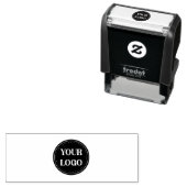 Schwarzes Logo | Unternehmen Permastempel (Beispiel)