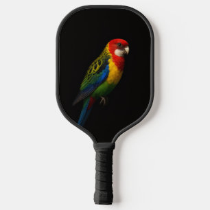 Schwarzes Luxe-Pickleball-Paddle 'Eastern Rosella' Pickleball Schläger
